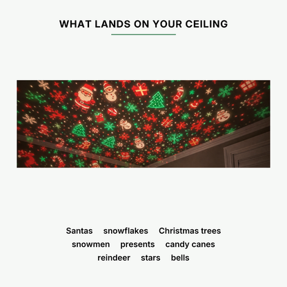 HollyGlow™ Christmas Projector